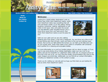Tablet Screenshot of amitypointcabins.com.au